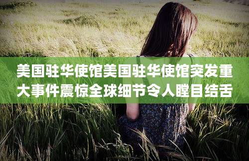 美国驻华使馆美国驻华使馆突发重大事件震惊全球细节令人瞠目结舌