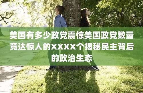 美国有多少政党震惊美国政党数量竟达惊人的XXXX个揭秘民主背后的政治生态