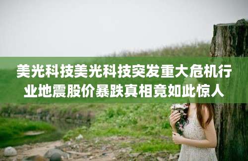 美光科技美光科技突发重大危机行业地震股价暴跌真相竟如此惊人