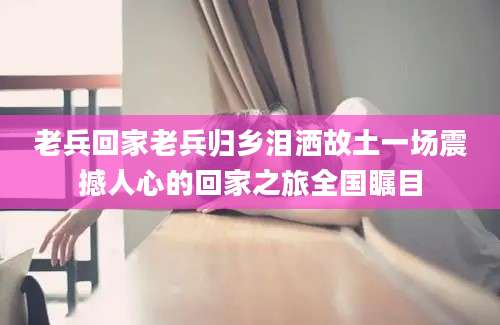 老兵回家老兵归乡泪洒故土一场震撼人心的回家之旅全国瞩目