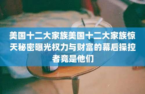 美国十二大家族美国十二大家族惊天秘密曝光权力与财富的幕后操控者竟是他们