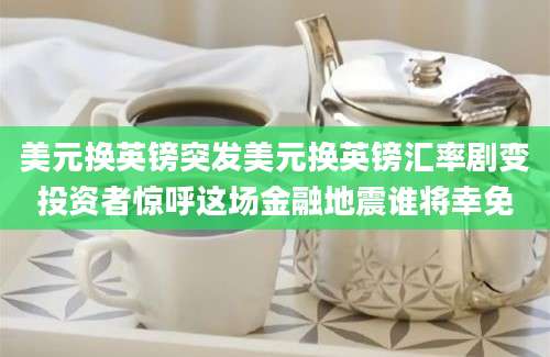 美元换英镑突发美元换英镑汇率剧变投资者惊呼这场金融地震谁将幸免