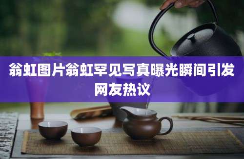 翁虹图片翁虹罕见写真曝光瞬间引发网友热议
