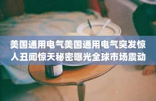 美国通用电气美国通用电气突发惊人丑闻惊天秘密曝光全球市场震动