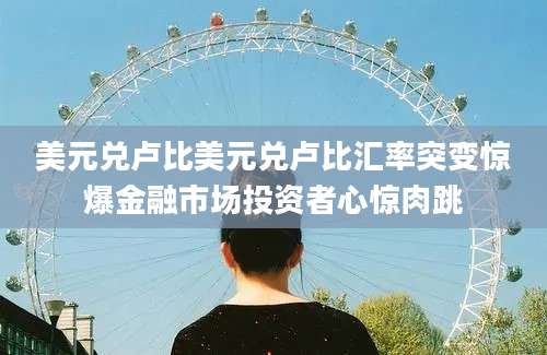 美元兑卢比美元兑卢比汇率突变惊爆金融市场投资者心惊肉跳