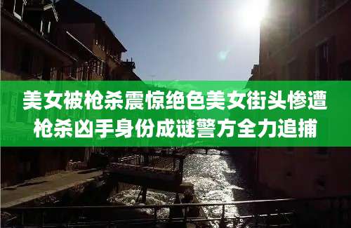美女被枪杀震惊绝色美女街头惨遭枪杀凶手身份成谜警方全力追捕